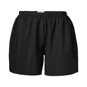 Shorts, by Soffe, 4-Way Stretch Shell, Liner, Internal Key Pocket, Color: Black