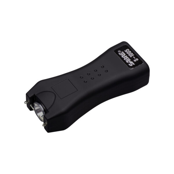 Stun Gun, Compact, by Sabre, Model S1005, Delivered Charge: 1.6 uC, Color: Black
