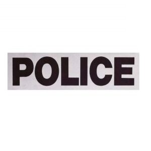 Patch, Police REFLECTIVE - Sew On