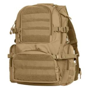 Pack, Multi- Chamber MOLLE Assault Pack / Coyote Brown