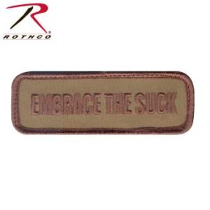 Patch, "Embrace the Suck", Size: 3.5''X 1.5"