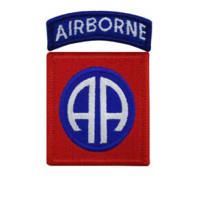 Patch, USA, 82 ABN w/Tab - 2 Pack