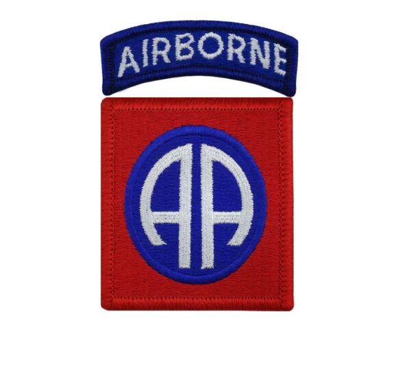 Patch, USA, 82 ABN w/Tab - 2 Pack