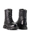 Boots, 8" Jump, by Thorogood, Side Zip,  Color: Black - Image 2