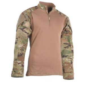 Combat Shirt, by TRU-SPEC 1/4 Zip, 50/50 NYCO Rip-Stop