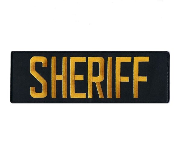 Patch, Sheriff, 3.5" x 10.5"