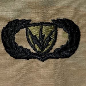 Qualification Badge, New York Guard Commo, OCP  (Sew On), Single Patch