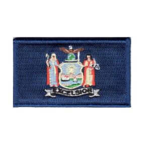 Patch, New York Flag w/Velcro