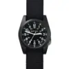 Watch, A-3P Sportsman - Black Dial / Black Case w/ Black Nylon Band - Image 2
