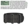 Watch, A-5S Ballista Illuminated, Black Dial w/ Black Nylon Band - Image 4
