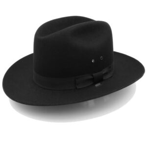 Hat, Trooper Style, Material: Fur Felt, Color: Black