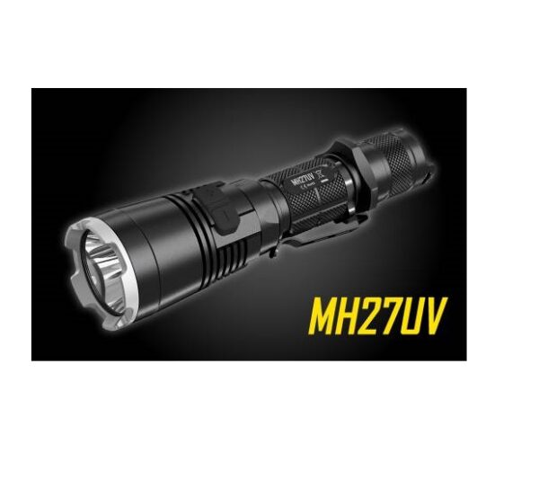 Flashlight, MH27UV 1000 LM USB /UV/Multicolor LED