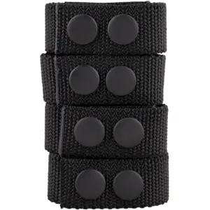 Keeper, Belt, Ballistic Nylon, 4 Pack