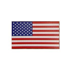 Patch, IR Garrison, Forward American Flag, Full Color, Size: 2" x 3.5"