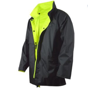 Rain Parka, LBPJRV-C3, Reversible Waterproof / HIV/Black