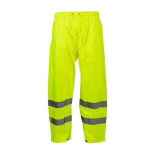 Pants, ANSI Class E, Waterproof, Color: HI-Vis