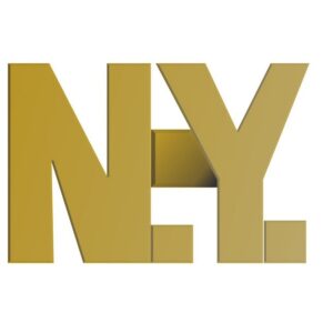 Collar Insignia, N.Y. - Officer