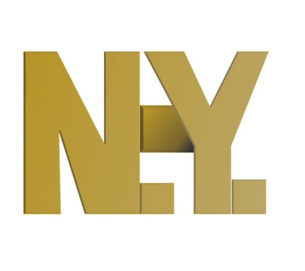 Collar Insignia, N.Y. - Officer