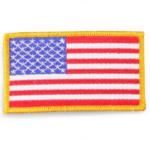 Patch, Forward American Flag, Colored