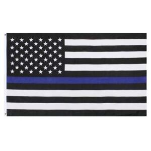Flag, Thin Blue Line, 3'x5'