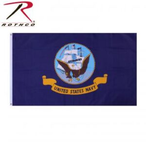 Flag, US Navy, 3'x5', Imprinted