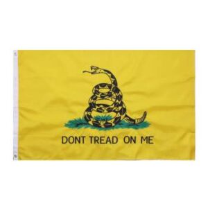 Flag, Don't Tread on Me, 3'x5', Embroidered