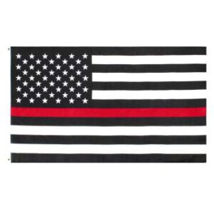 Flag, Thin Red Line, 3'x5'