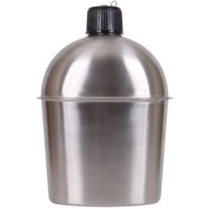 Canteen, 1 QT, Stainless Steel