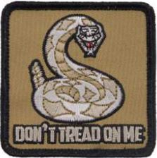 Patch, Don't Tread on Me, Color: Tan