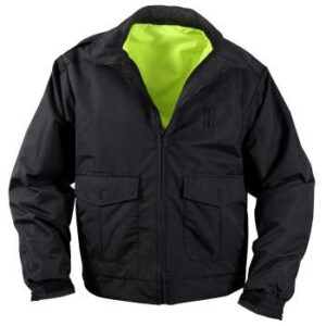 Jacket, Duty, WP BLK RVS HIV