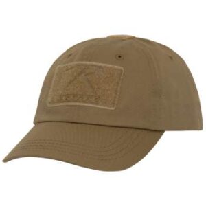 Hat, Operator Tactical Cap, w/Velco on Front (2" x 3.5"), Top (1" x1"), and Back (1" x 3.75")