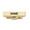 Name Tag with Serving Since, w/Dual Clutch Attachment - Image 2