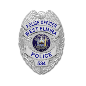 Badge, S155, Block Font, Soft Enamel