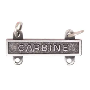 Bar, USA Qualification: CARBINE, Finish: Silver Oxidized