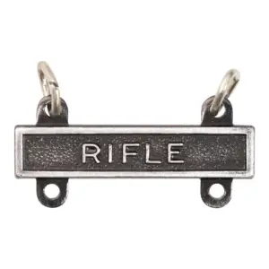 Bar, USA Qualification: RIFLE, Finish: Silver Oxidized