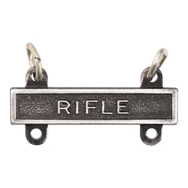Bar, USA Qualification: RIFLE, Finish: Silver Oxidized