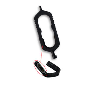 Handcuff Key, Belt Keeper Concealed Key Removable – Black