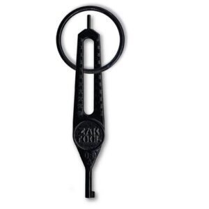 Handcuff Key, Super Grip Key Solid Steel – Black