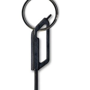Handcuff Key, Ergonomic Cuff Key – Black