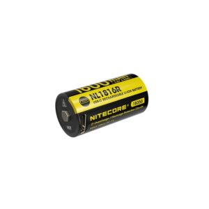 Nitecore NL1816R 1600mAh USB-C Rechargeable Battery, Customized for MT1C Pro
