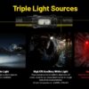 Headlamp, NiteCore NU53 1800 LM Rechargable - Image 4