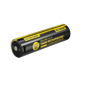 Battery, Nitecore NL1836R 3600mAh USB-C Rechargeable 18650