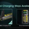 Battery, Nitecore NL1836R 3600mAh USB-C Rechargeable 18650 - Image 4