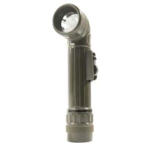 Flashlight, Army C-Cell Angle Head / OD Green