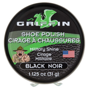 Shoe Polish, by Griffin, Black - 1.125oz