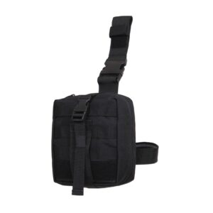 Drop Leg Medical Pouch / Color: Black
