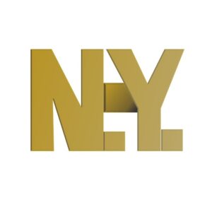 Collar Insignia, N.Y. - Officer