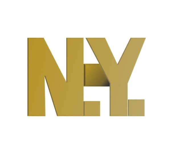 Collar Insignia, N.Y. - Officer