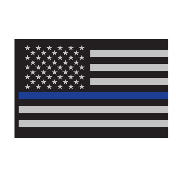 Decal, Thin Blue Line