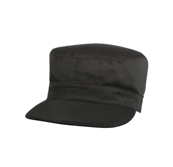 Patrol Cap, 45/55 Poly/Cot Twill / Black